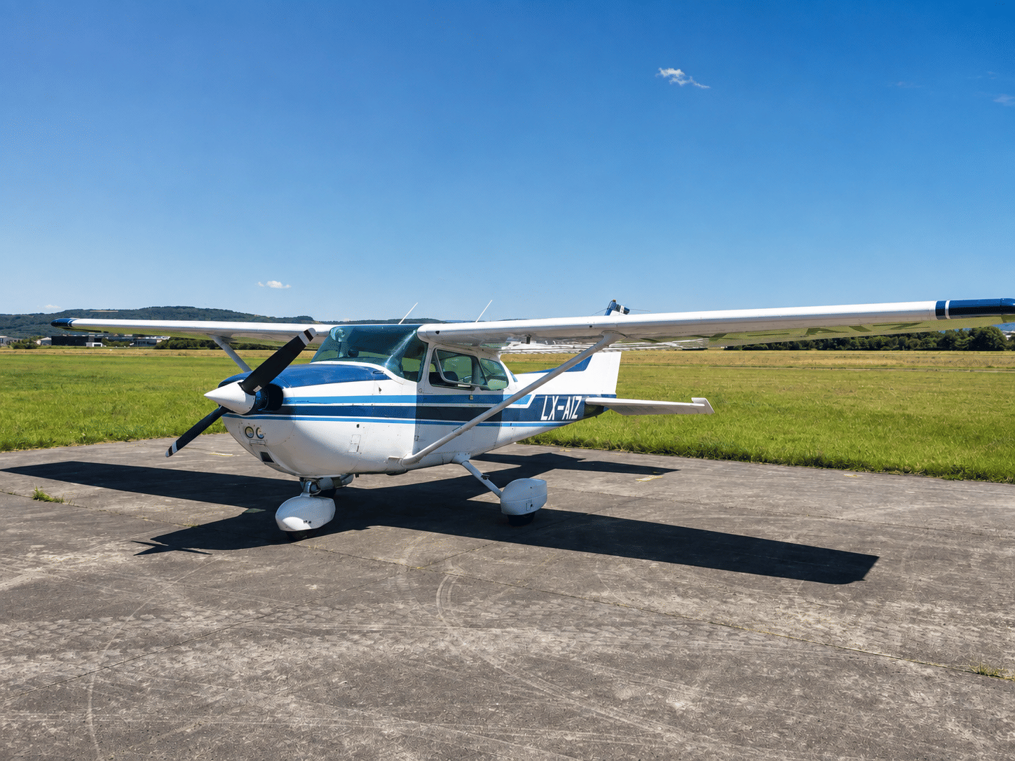 Vue extérieure du Cessna 172