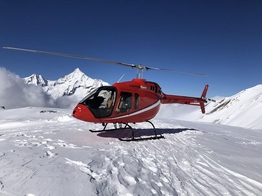 Helikopter Rundflug 40min mit Flugroute nach Wunsch