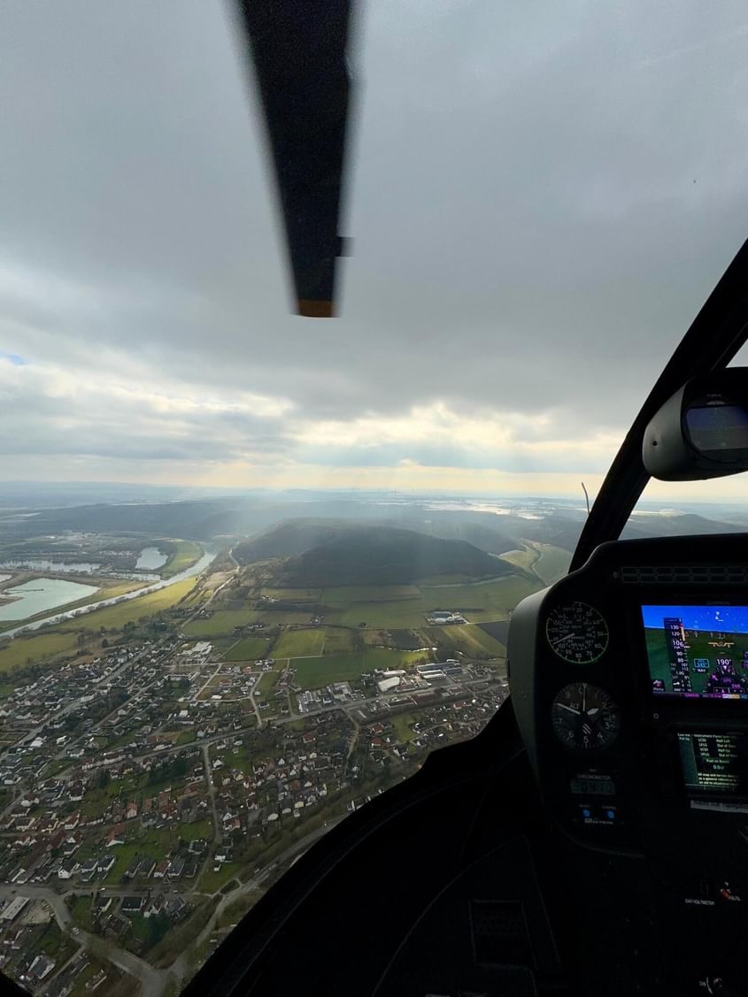 Hubschrauber Rundflug über Bielefeld
