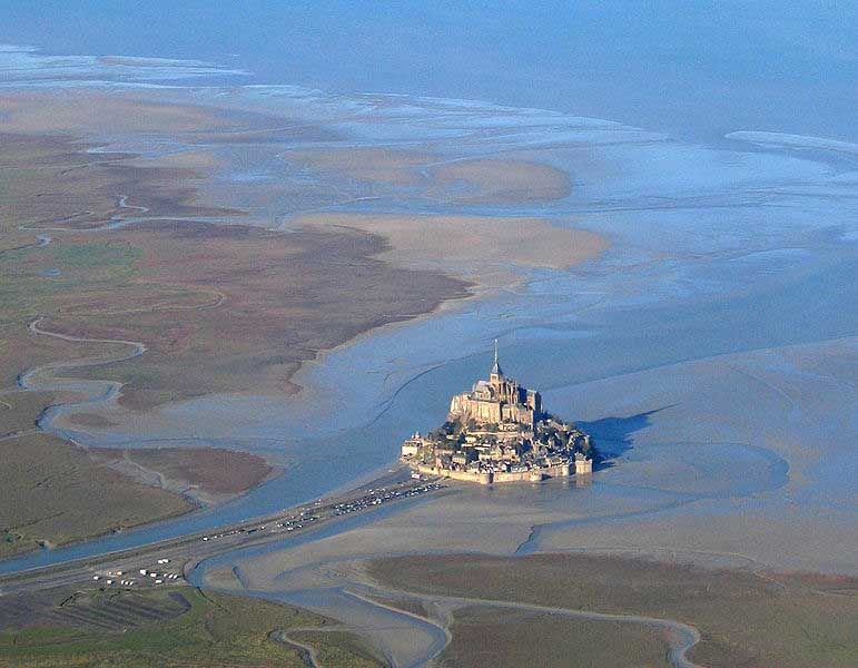 Vol d'excursion : Le Mont-Saint-Michel au soleil