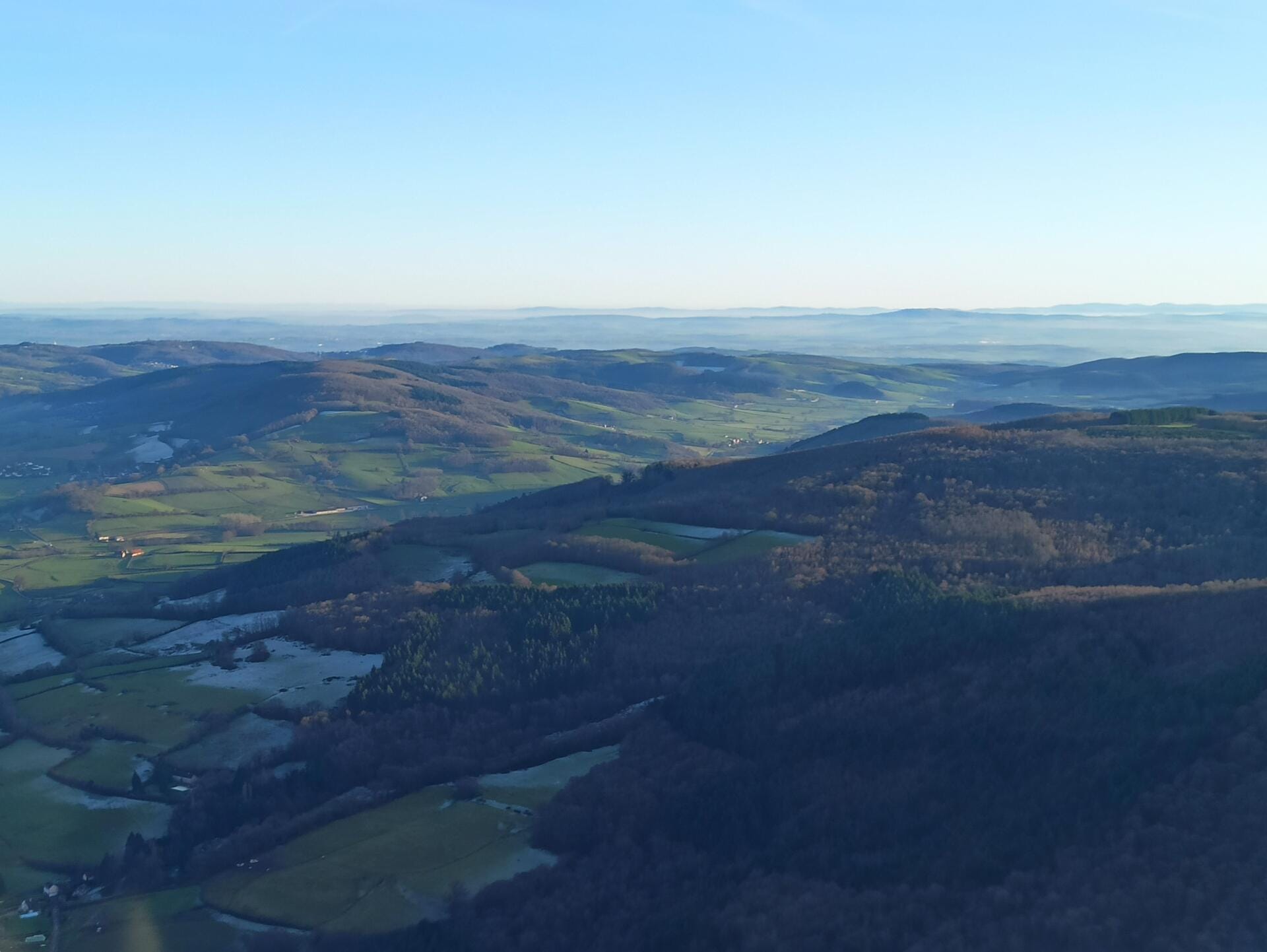 La vallée de l'Arroux