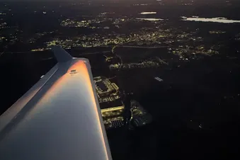 Flight experience with DA40 in Nummela