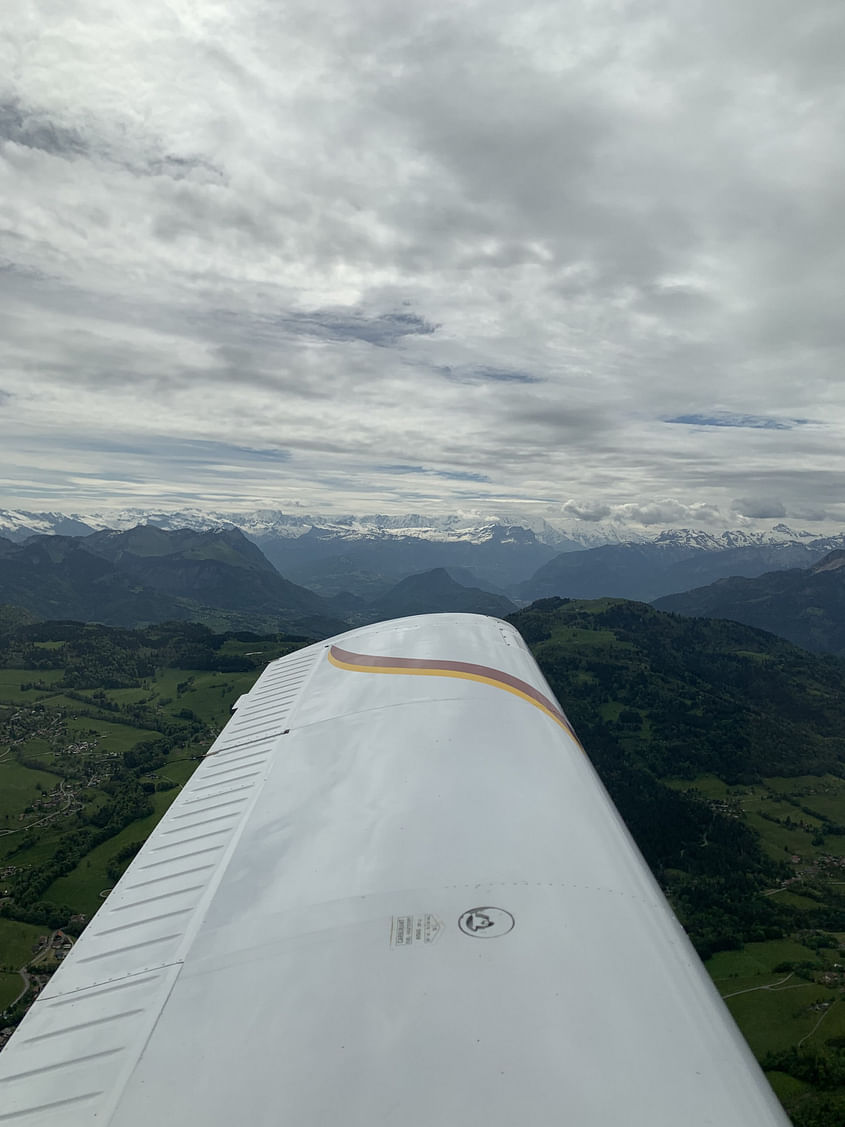 Balade aérienne France et Suisse