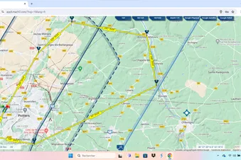 Tracé du parcours à titre indicatif et modifiable à convenance