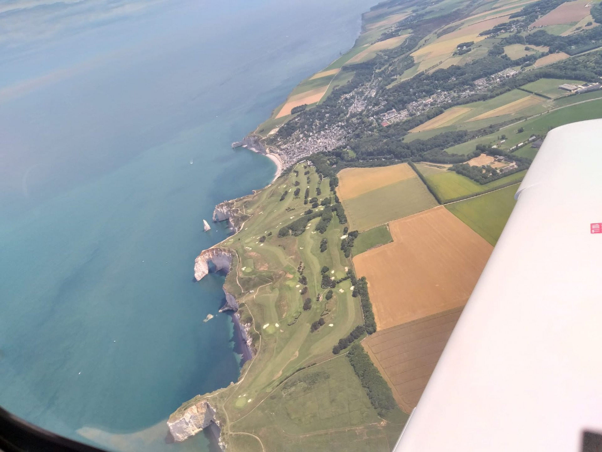 Les falaises d'Etretat