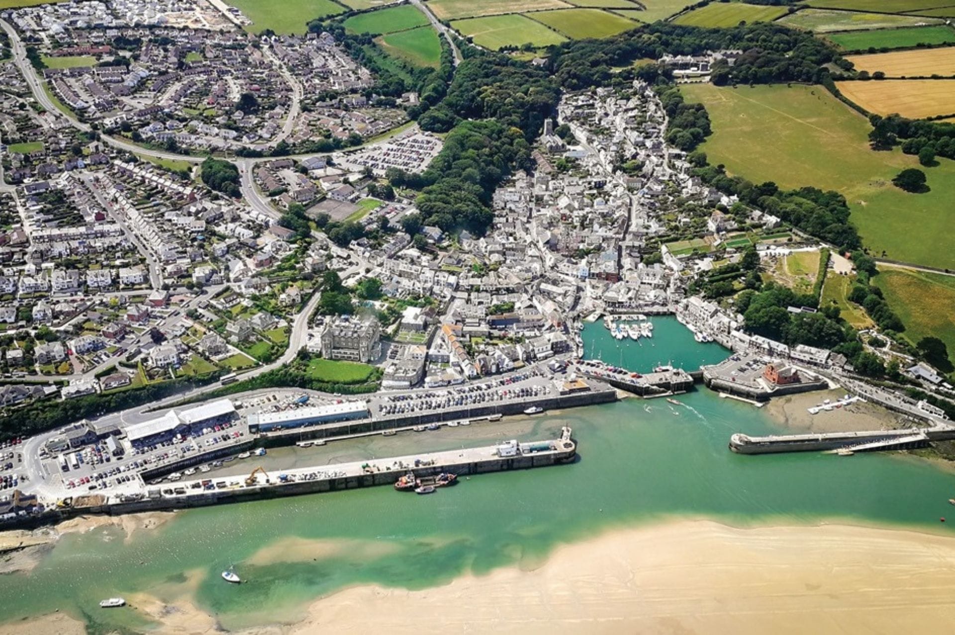 Newquay and Perranporth Beaches flight experience