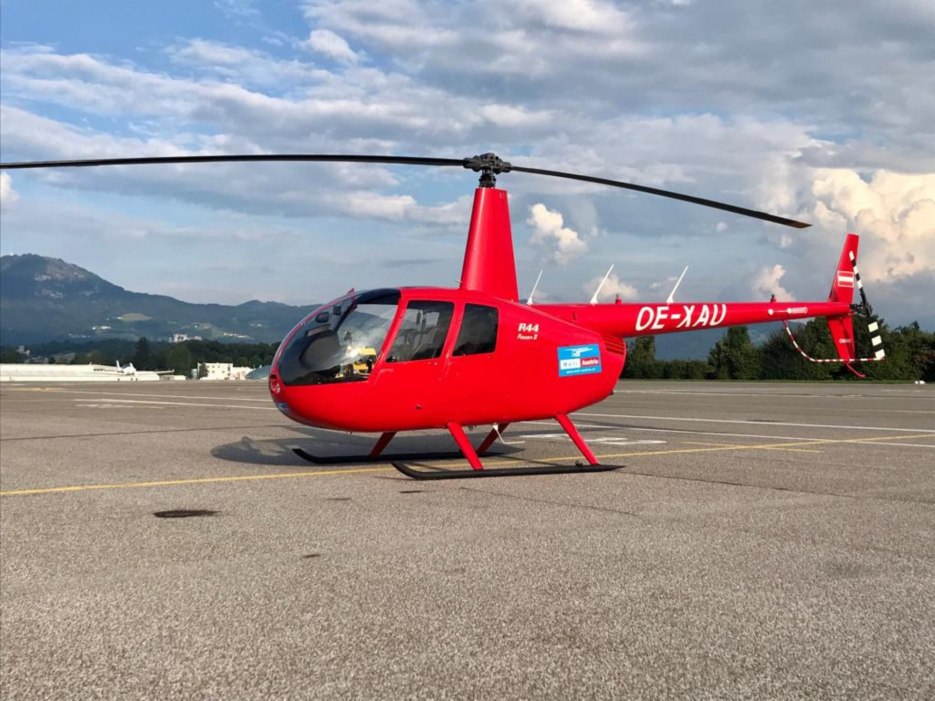 30 Minuten einen Hubschrauber selbst steuern