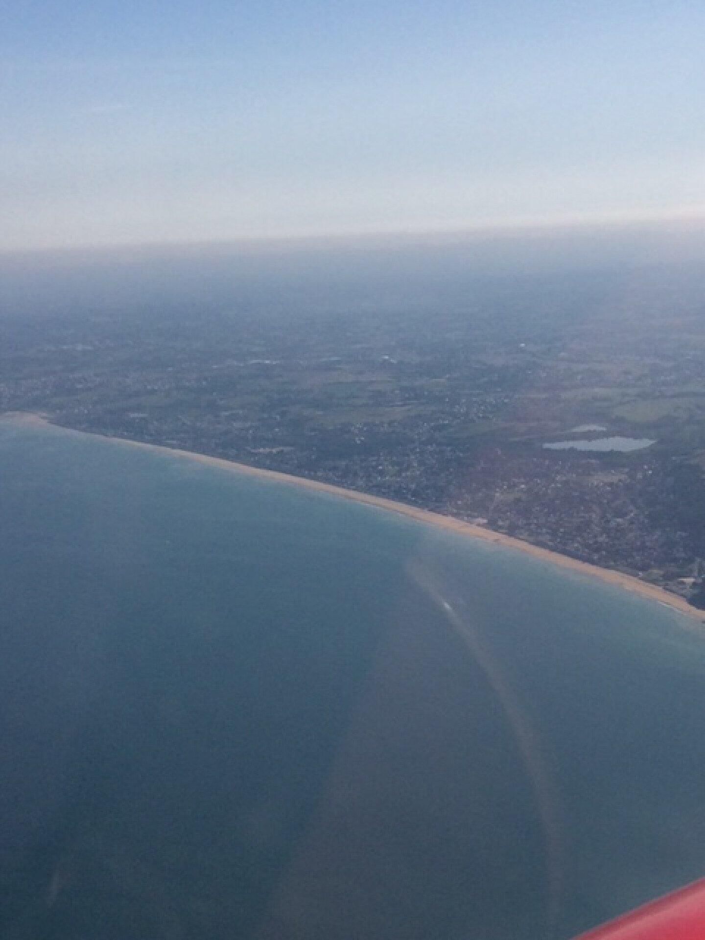 Survol des plages du D-Day depuis Caen
