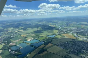 Kleiner Rundflug über Bielefeld