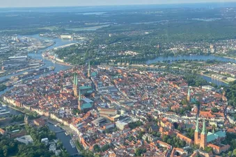 Rundflug Lübeck und nördliches Umland