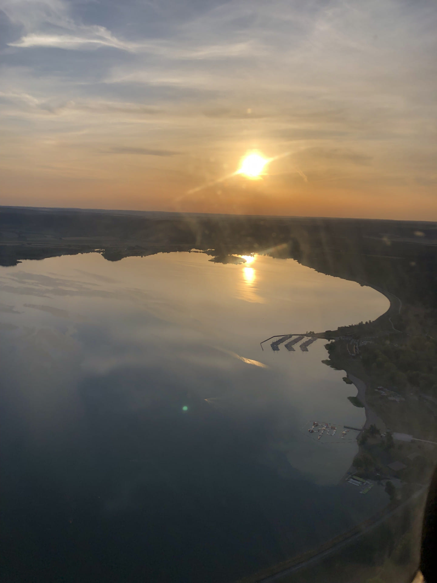 Balade aérienne autour du lac de Madine