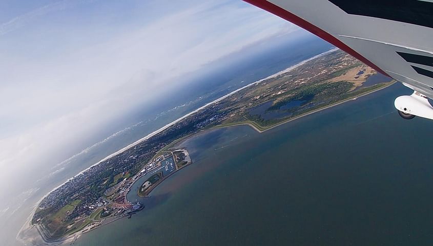 Kleiner Rundflug um die Nordsee-Inseln