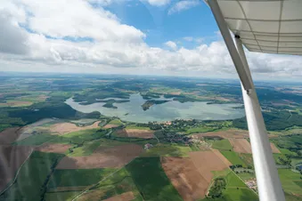 Découverte du Lac de Madine en Hélicoptère | 30 min