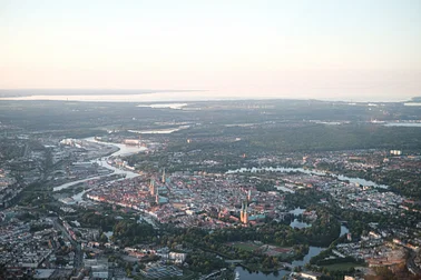 Airbeat Festival von oben ab Lübeck 11.07.