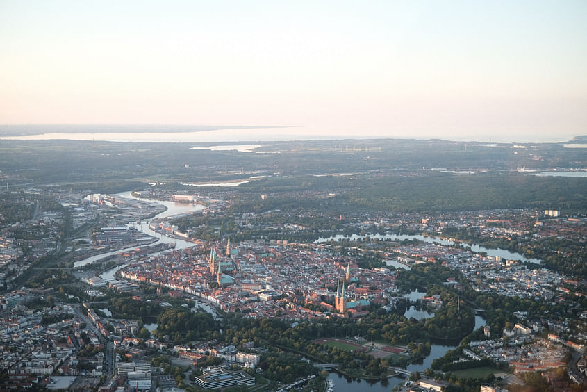 Airbeat Festival von oben ab Lübeck 11.07.