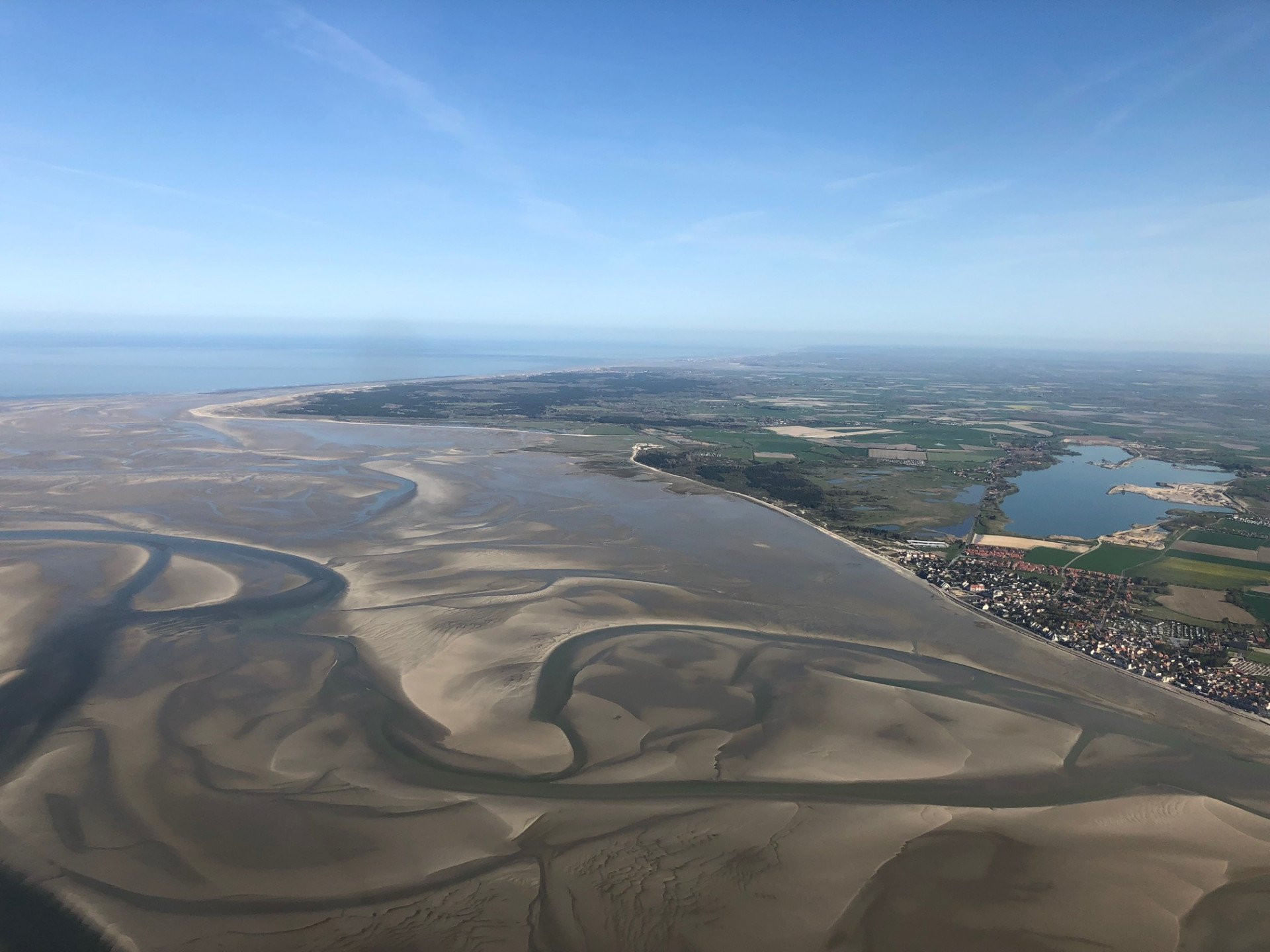 Journée au Touquet et survol de la baie de Somme
