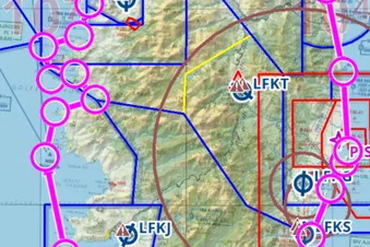Vue générale du vol