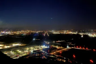 Tour de Saint Etienne de nuit
