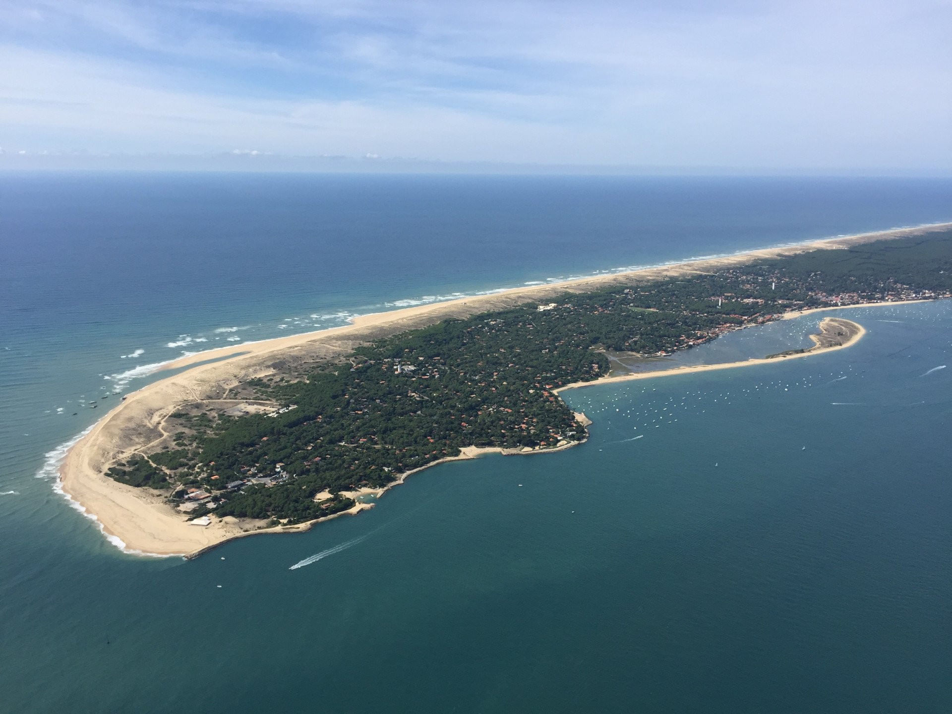 Découverte d'Arcachon en Hélicoptère - « Cap Dune du Pilat »