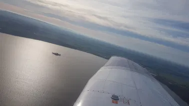 Rundflug über Steinhuder Meer