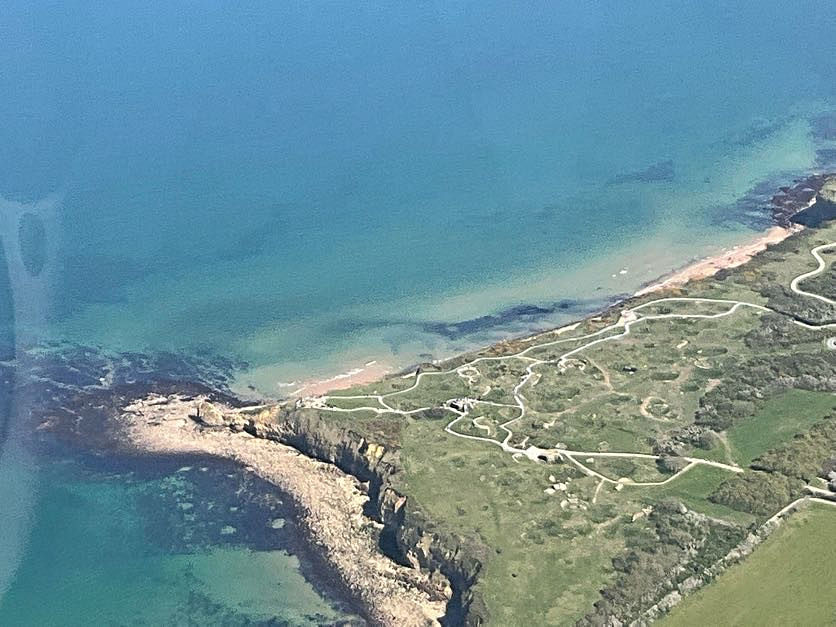 De la pointe du Hoc à Ouistréham en longeant la côte ( 2pax)