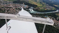 Rundflug mit AT01 zum Rheinfall und Bodensee