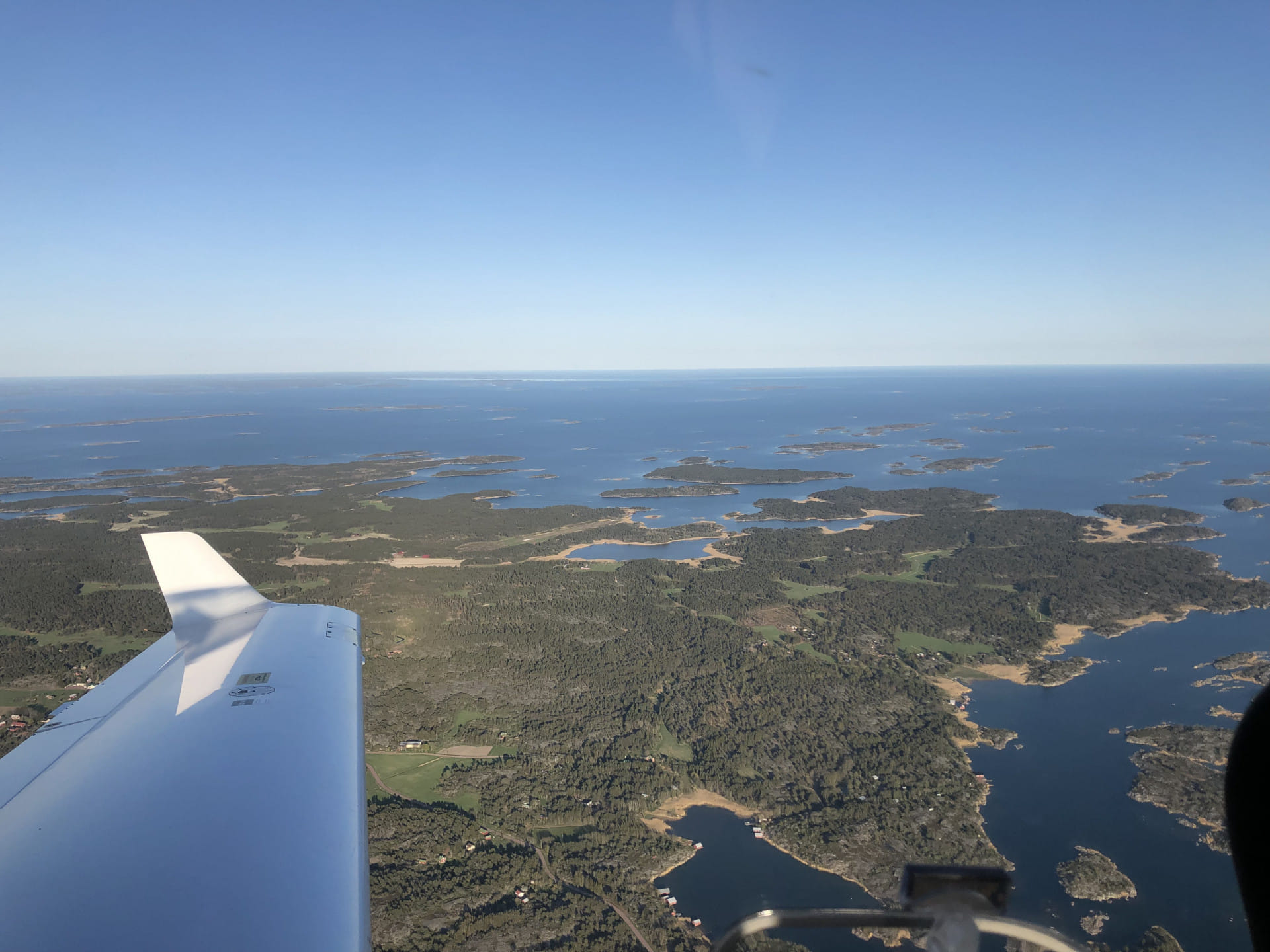 Looking out over the Sea
