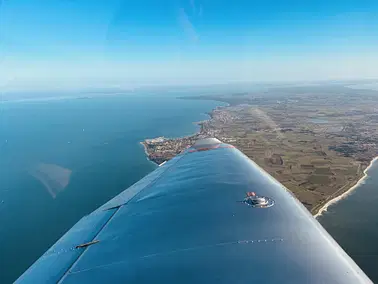 Balade aérienne au dessus de la pointe du Médoc !