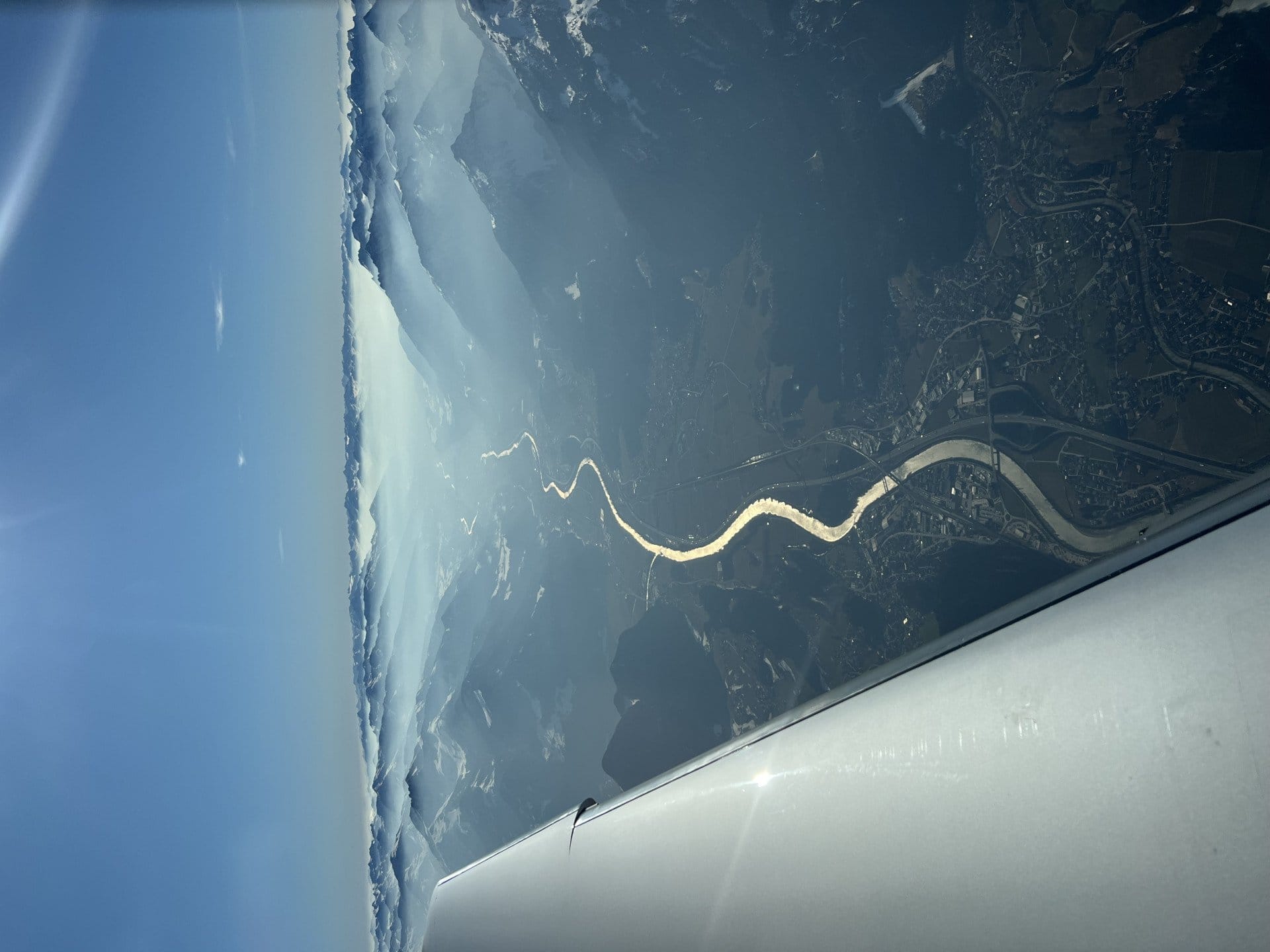 Flug zum schönsten Flugplatz der Alpen