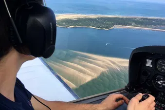 Survol du bassin d'Arcachon  - 3 passagers min