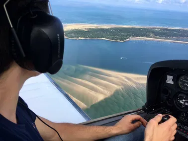 Survol du bassin d'Arcachon  - 3 passagers min