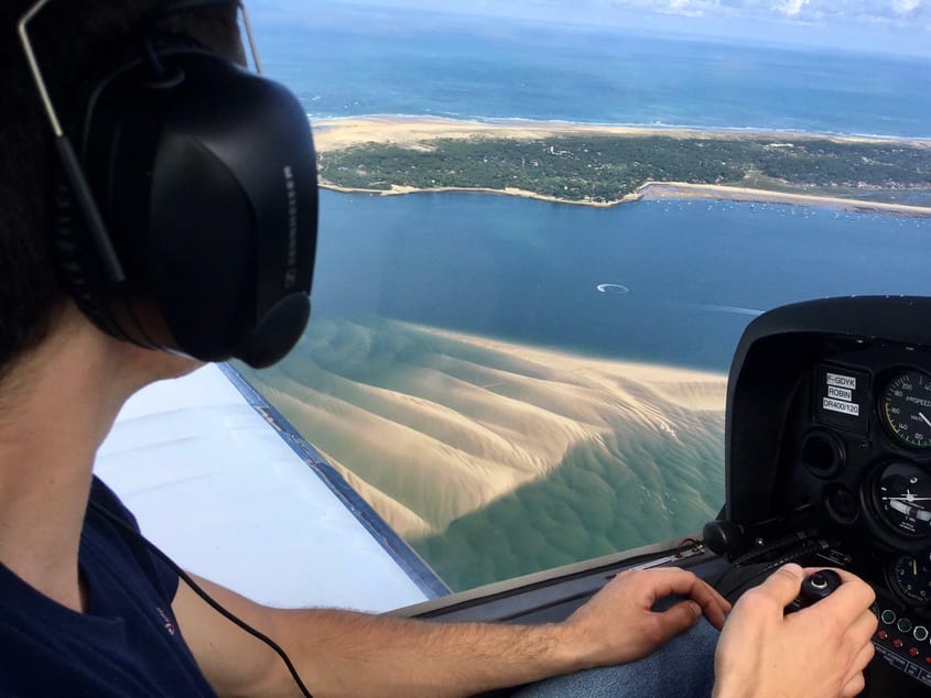 Survol du bassin d'Arcachon  - 3 passagers min