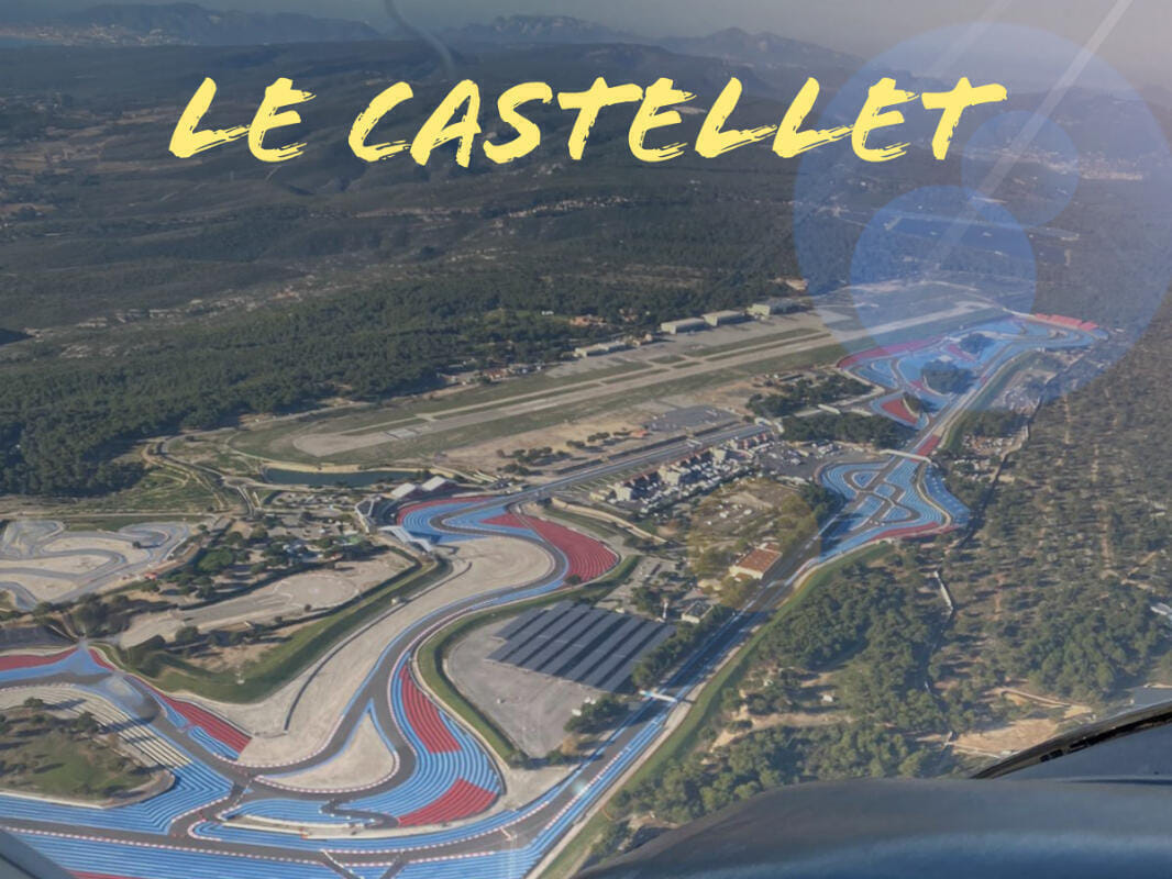Le circuit du Castellet en grand angle