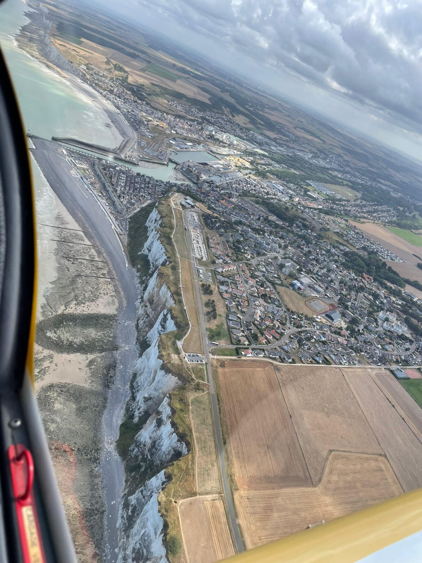 le Tréport et ses falaises