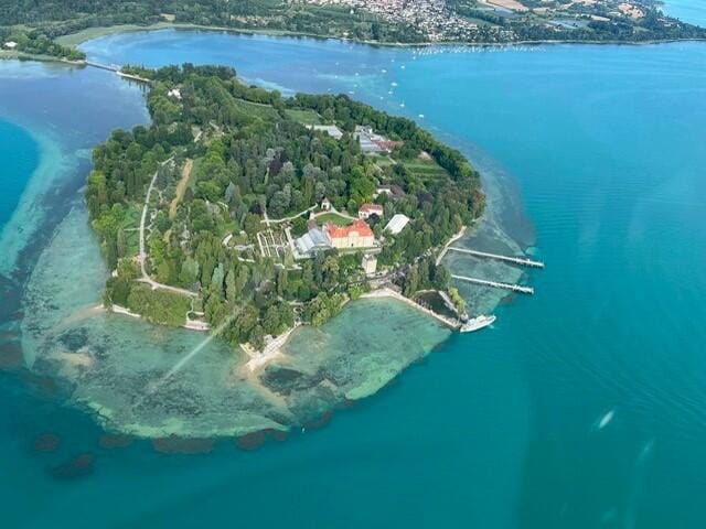 Rundflug mit Blumeninsel Mainau