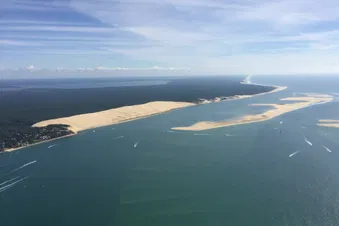 Découverte d'Arcachon en Hélicoptère - « Cap Dune du Pilat »
