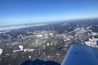 Schneeberg & Wien Rundflug