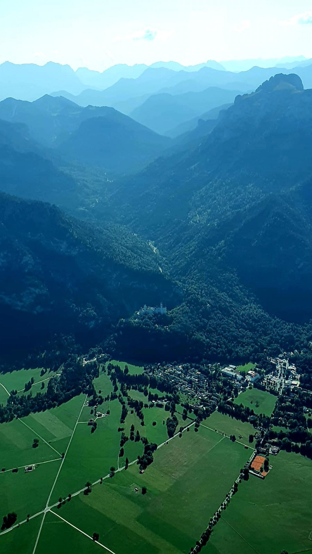 Das Allgäu von oben