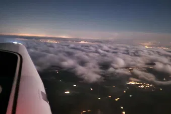 Vol de nuit autour de Valence