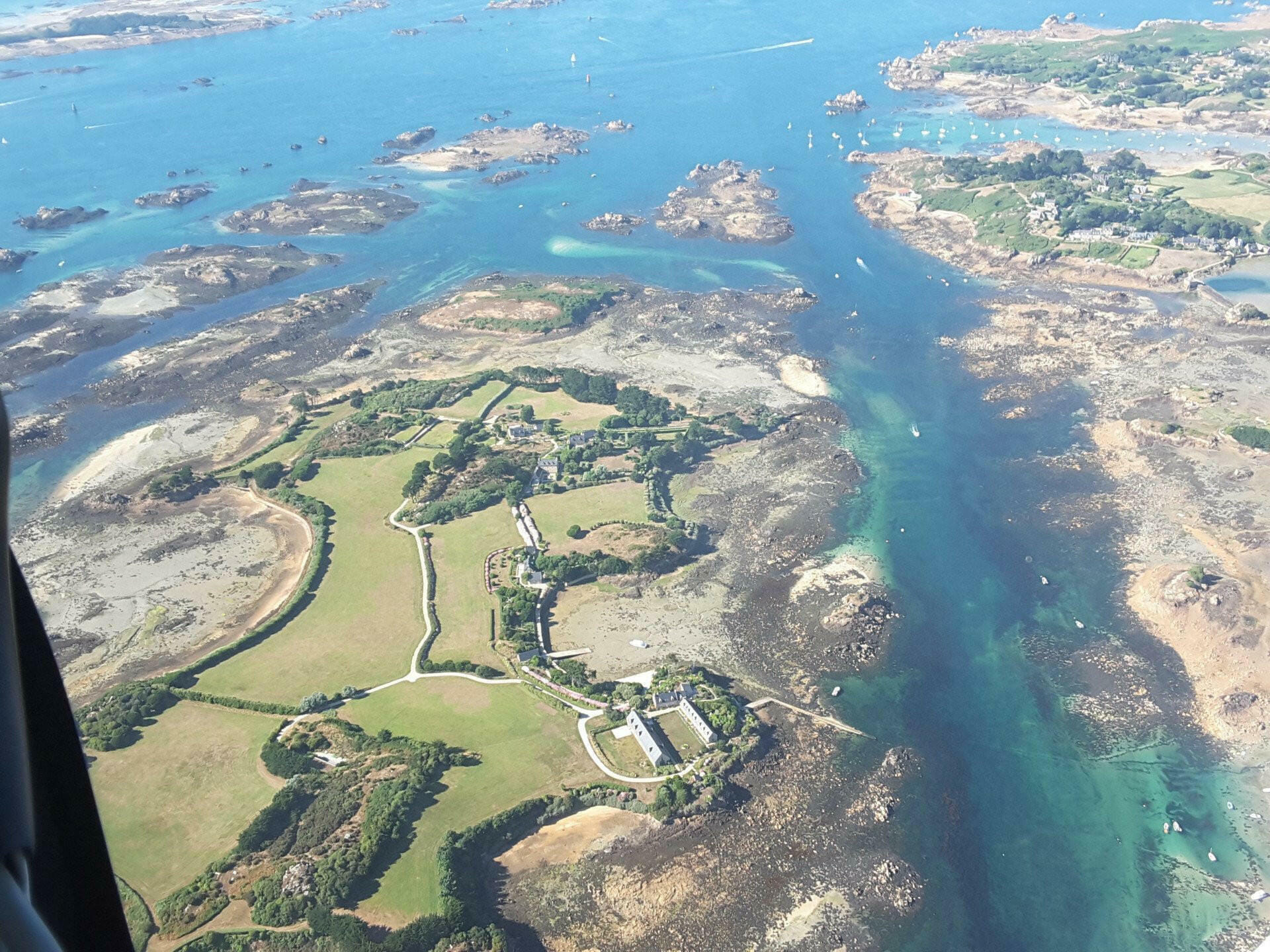 L'archipel de Bréhat au départ de la Côte de Granit(2Pax min