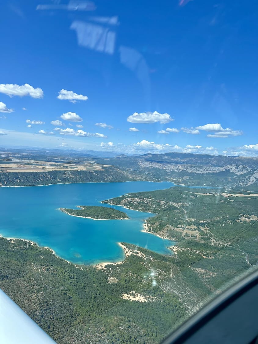 Lac de Sainte Croix et gorges du Verdon