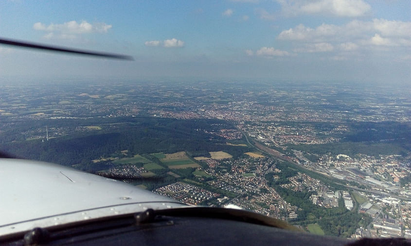 Rundflug über's Sauerland