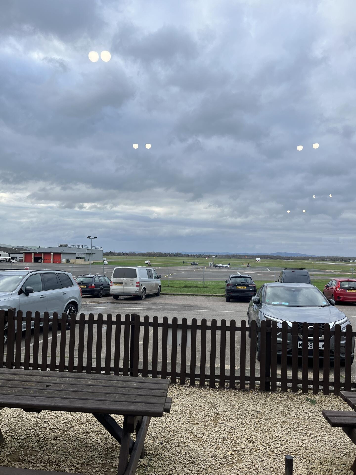 Staverton from the cafe