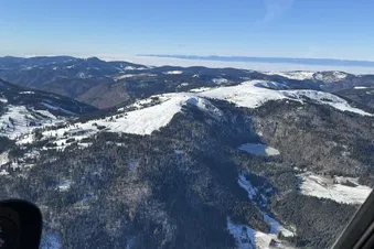 Feldberg & Titisee mit dem Helikopter