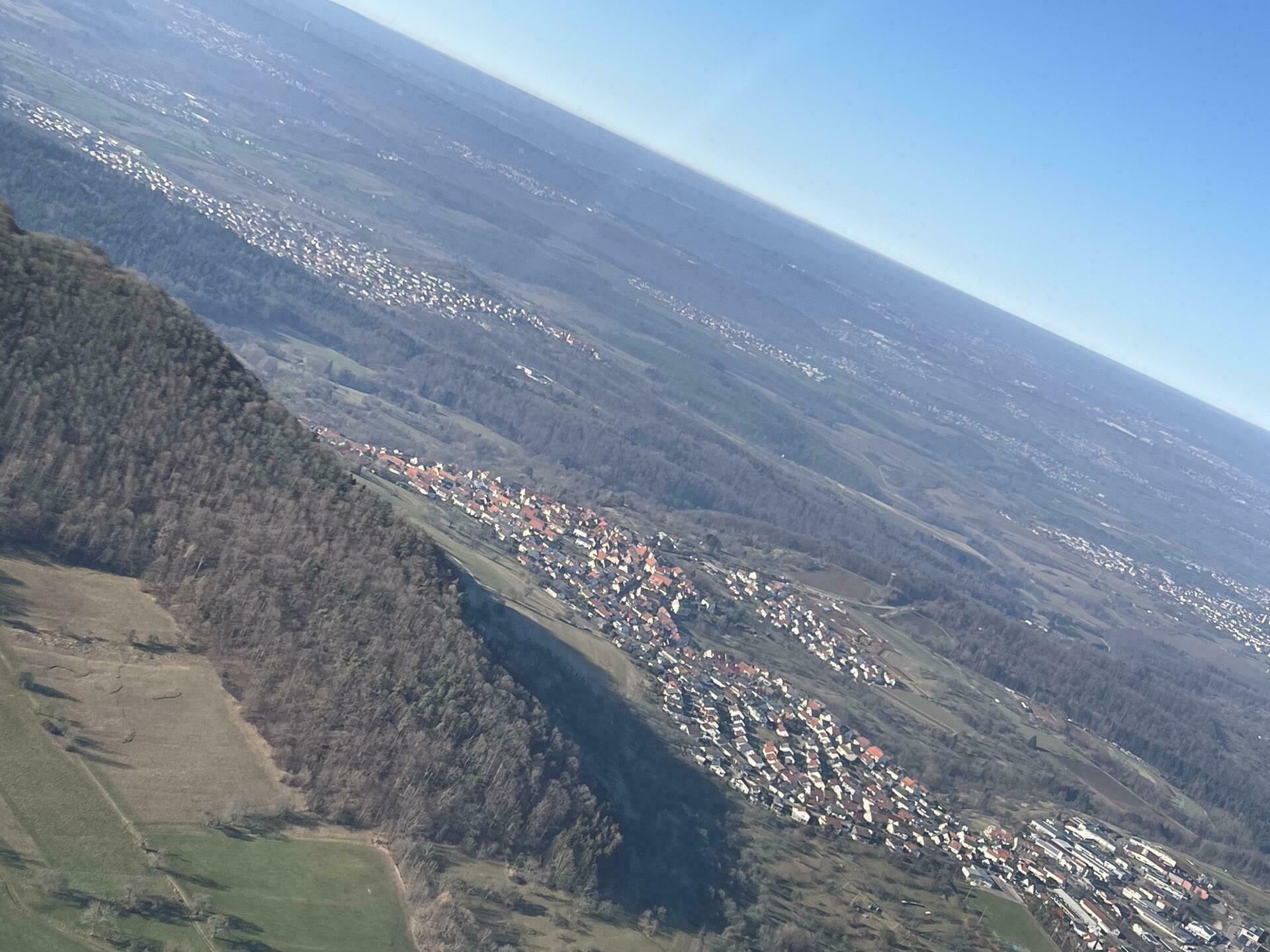 Flugroute nach Wunsch