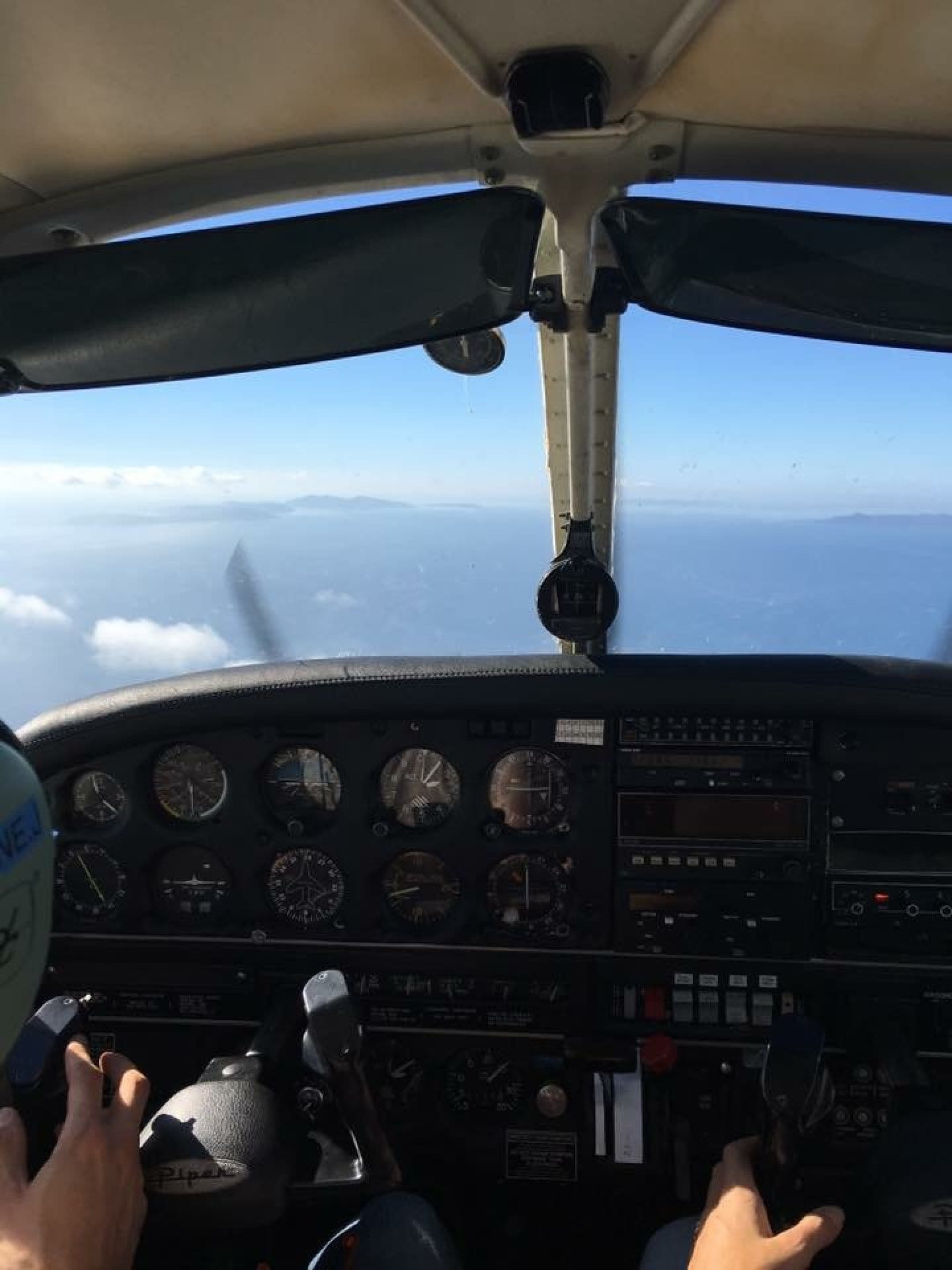 Promenade aérienne parc des calanques rade de Marseille