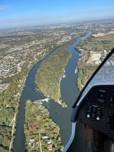 Balade en Centre-Val de Loire en hélicoptère