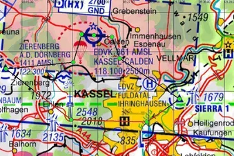 Rundflug über Kassel