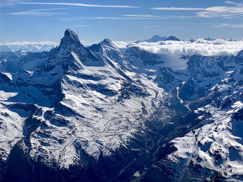 Rundflug: Matterhorn