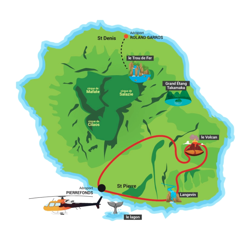 Découvrir le Piton de la Fournaise en Hélicoptère
